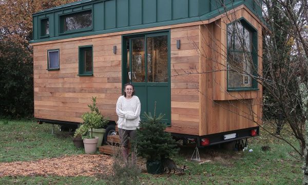 Témoignage : ça fait quoi de vivre dans une tiny-house en hiver... et à 2 ?!