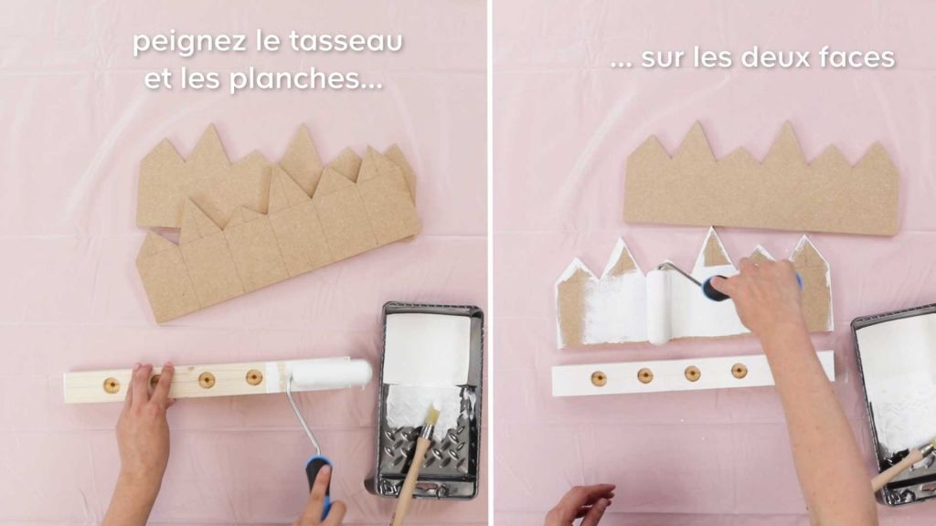 tutoriel bougeoir de Noël en forme de maisonnette étape 13