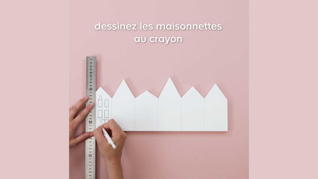 tutoriel bougeoir de Noël en forme de maisonnette étape 14