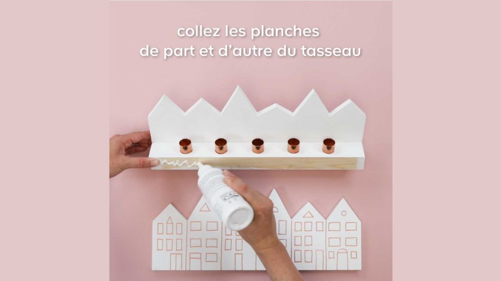 tutoriel bougeoir de Noël en forme de maisonnette étape 17