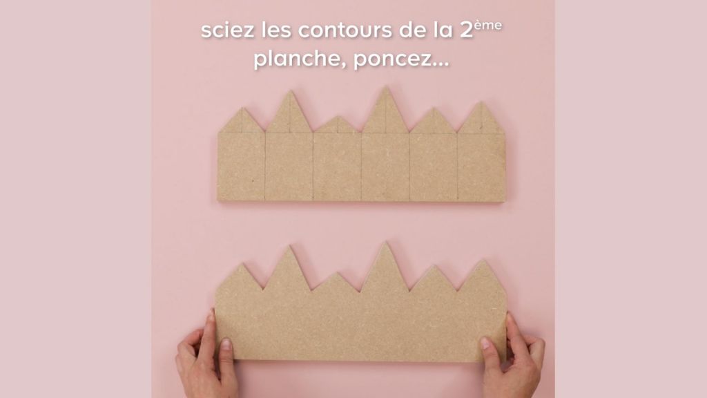 tutoriel bougeoir de Noël en forme de maisonnette étape 7