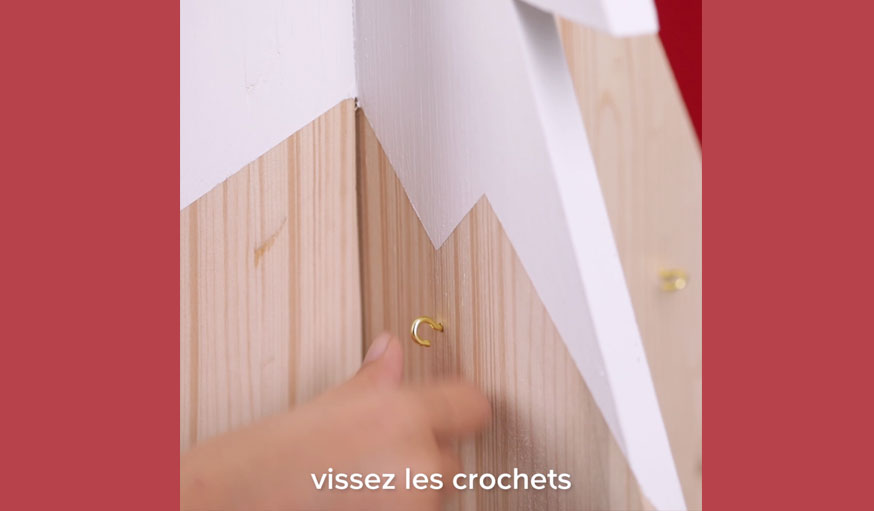 Tutoriel sapin en bois étape 16