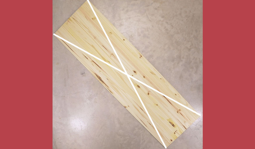 Tutoriel sapin en bois étape 1