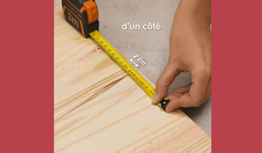 Tutoriel sapin en bois étape 8