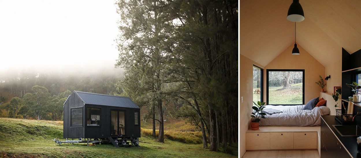 Instant évasion : cette tiny house minimaliste va vous donner envie de vivre en pleine nature