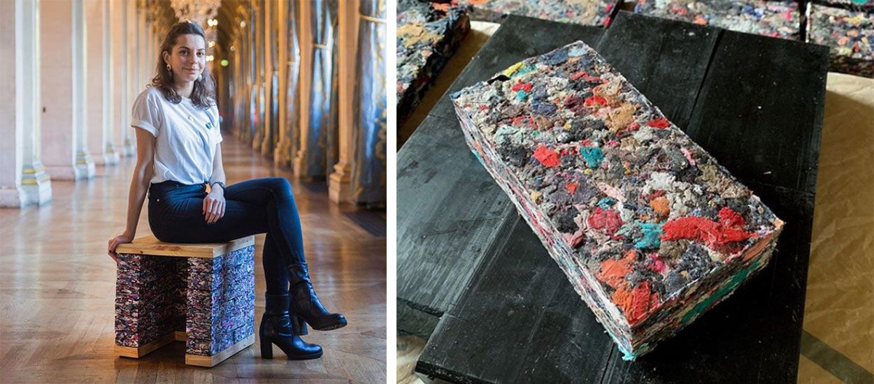 Cette architecte recycle vos vieux vêtements en briques isolantes et écolos
