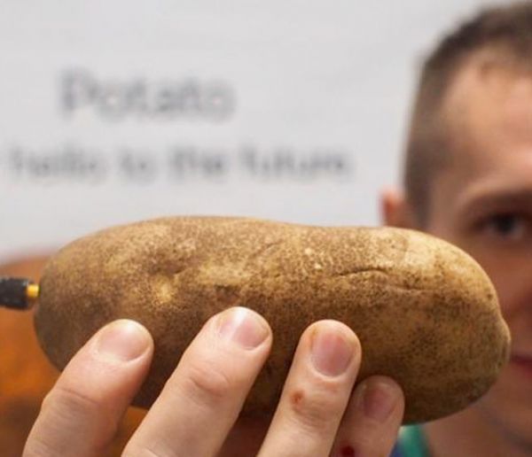 Ce Français présente la première patate connectée au CES de Las Vegas et fait le buzz
