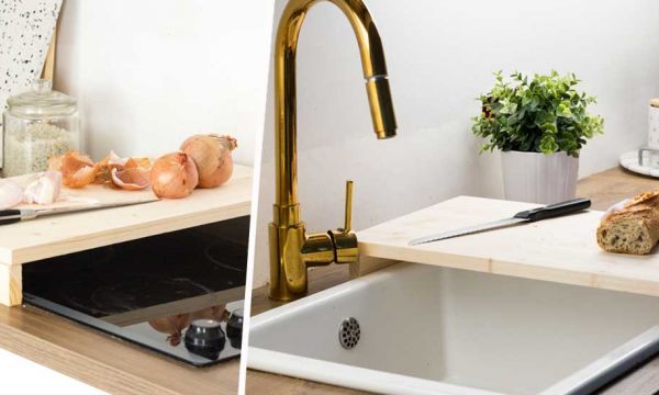 Comment fabriquer une planche à découper amovible ?
