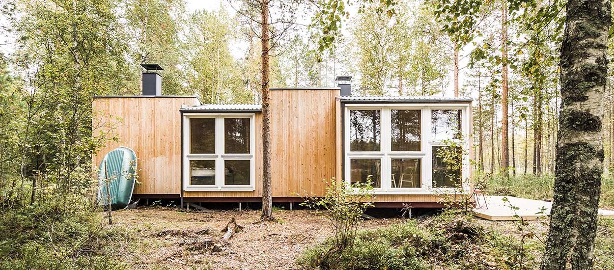 Construire soi-même sa cabane dans la forêt