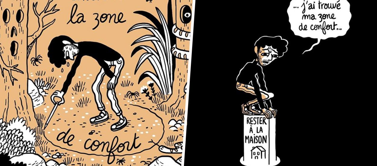 Vous êtes anxieux et super casanier ? Ces dessins vont vous réconforter