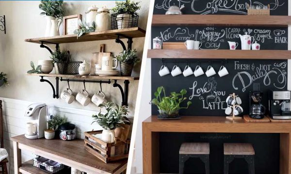 6 idées pour installer un coin café dans votre cuisine