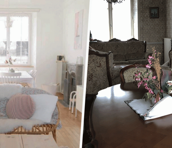 Avant / Après : Ils ont transformé cette maison en paradis blanc pour moins de 45 000 euros