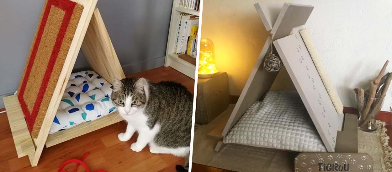 Les 10 plus beaux tipis pour chat réalisés par nos lecteurs