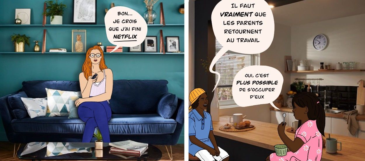 Notre quotidien confiné raconté en BD par Castorama