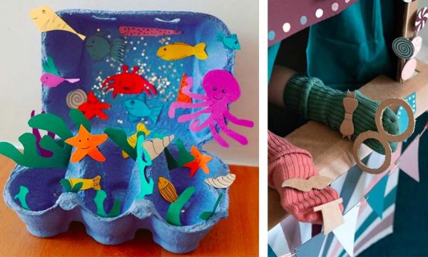 10 DIY pour les enfants avec ce que vous avez sous la main