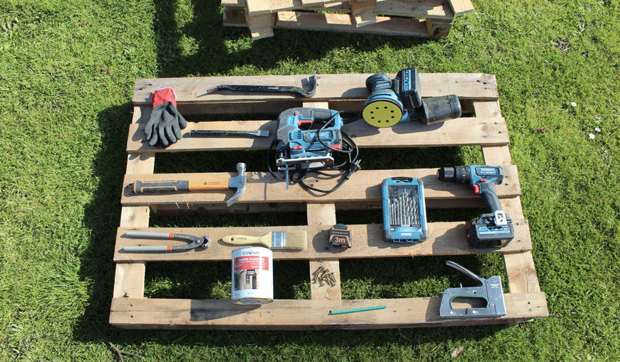 Comment fabriquer un BAC POTAGER en bois de PALETTE ? 