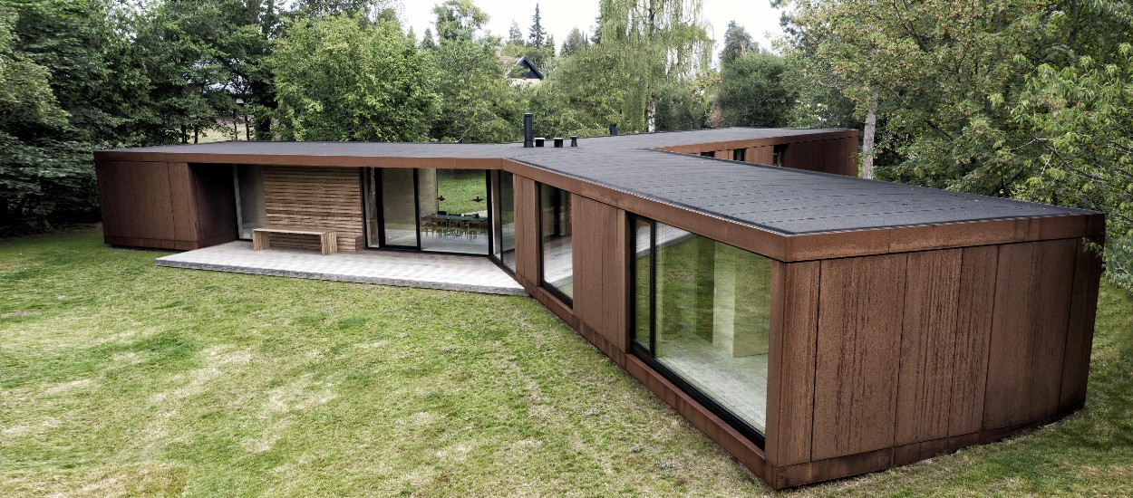 Cette villa expérimentale en bois a été construite en seulement 3 jours