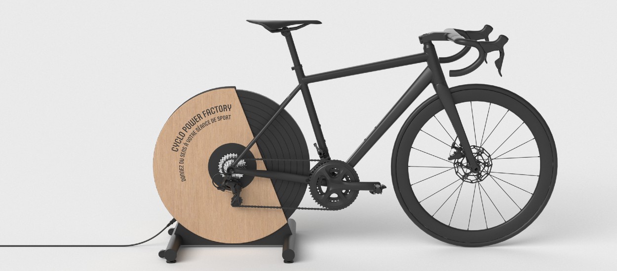 Avec ce vélo, vous pourrez produire de l'électricité en pédalant dans votre salon
