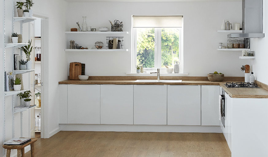 cuisine blanche Castorama