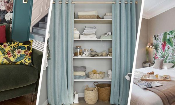 6 façons d'utiliser des rideaux dans la déco autrement qu'aux fenêtres