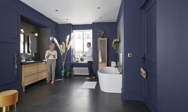 Une salle de bains chic et déco