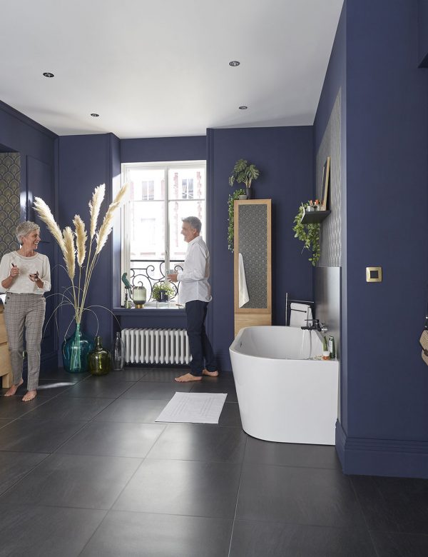 Une salle de bains chic et déco