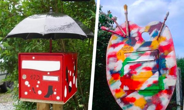 10 idées rigolotes pour relooker votre boîte aux lettres