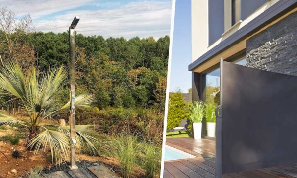 12 idées pour installer une douche extérieure dans votre jardin