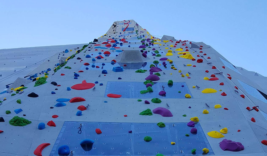 Hésingue. [Vidéo] Un nouveau mur d'escalade au top