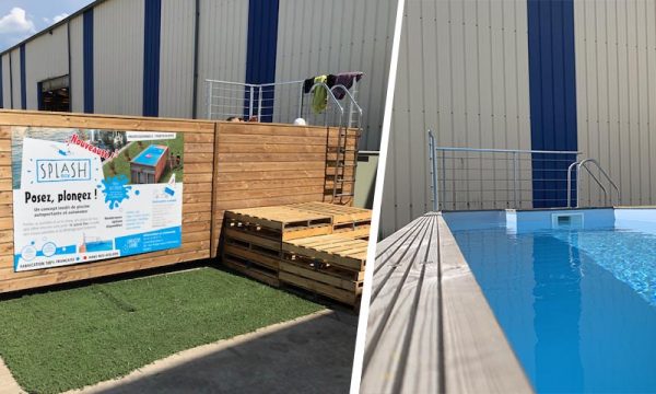 Ils ont inventé un concept de piscine dans un conteneur de camion