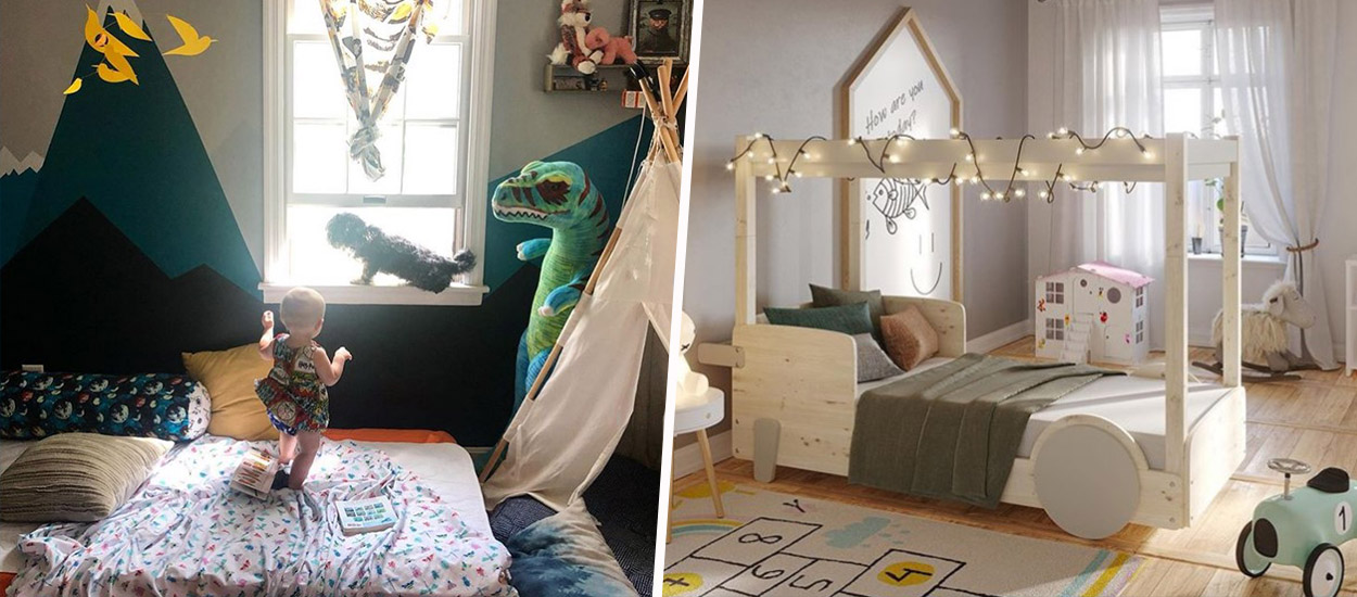 Créer une chambre bébé à la façon Montessori