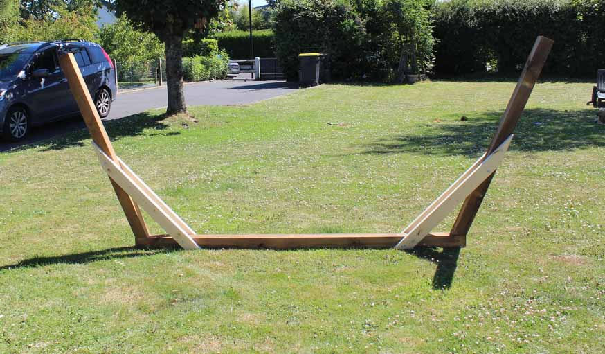 Tutoriel : Comment réaliser un support de hamac en bois ?