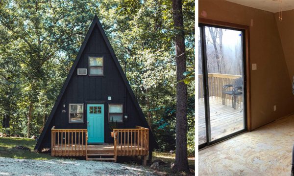 Elle achète et rénove une maison triangle pour 40 000 euros !