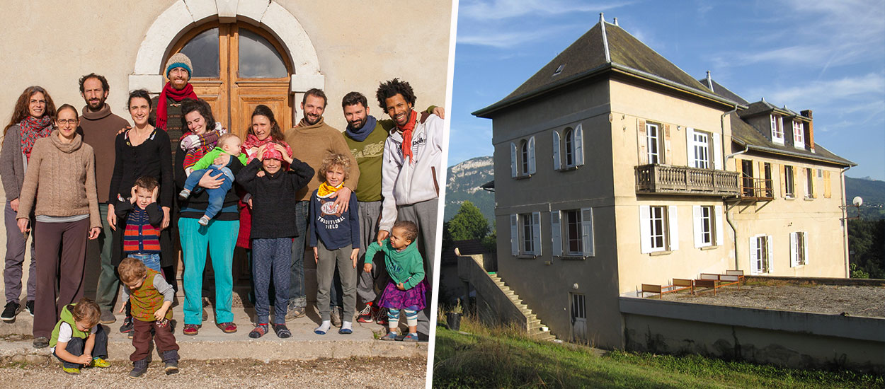 Ces six familles font revivre l'esprit des communautés des années 60, dans un château !