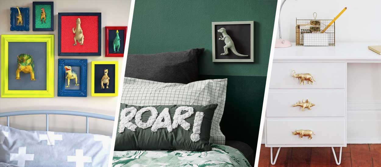 7 déco de chambres d'enfants inspirantes pour fans de dinosaures