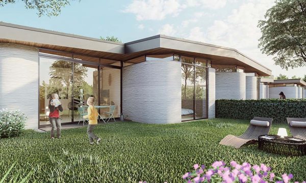À Reims, on imprime en 3D des logements sociaux
