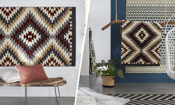 4 façons d'accrocher un tapis au mur, pour adopter cette belle tendance déco