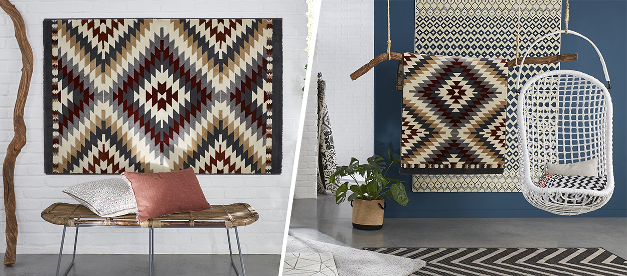 4 façons d'accrocher un tapis au mur, pour adopter cette belle tendance déco