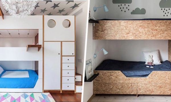 8 façons de gagner de la place avec des lits superposés