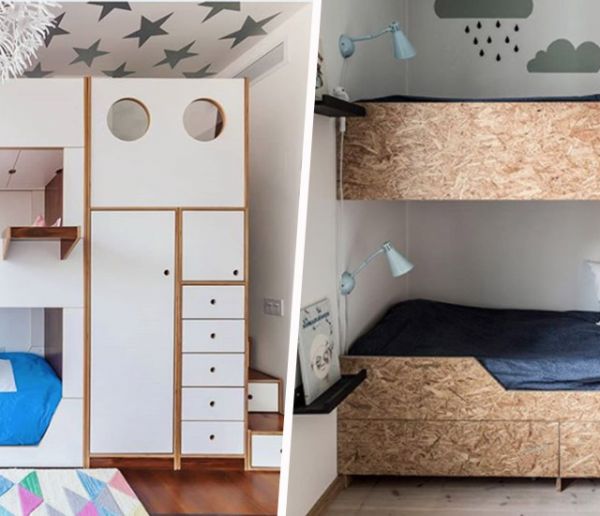 8 façons de gagner de la place avec des lits superposés