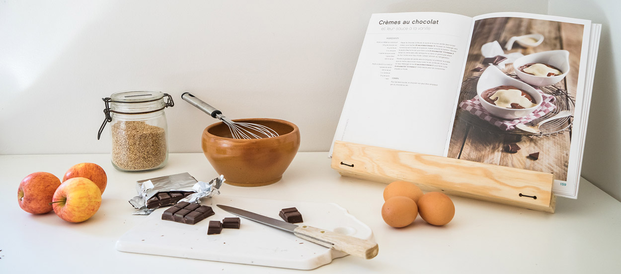 Tuto : Fabriquez un lutrin pliable pour livre de cuisine