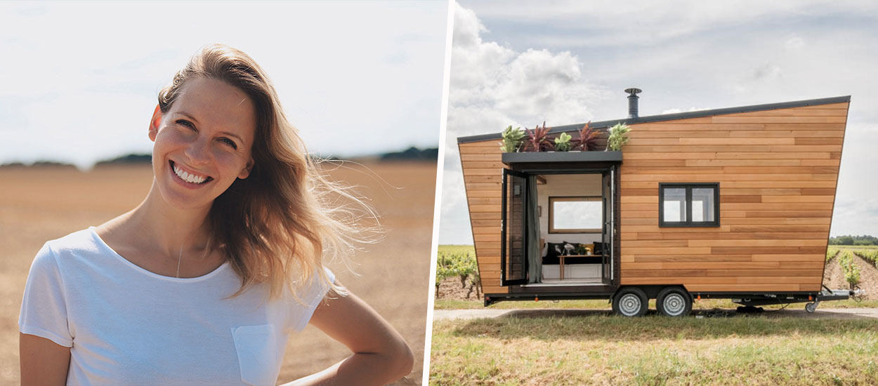 Fanny va faire un tour de France en tiny house pour sensibiliser au zéro déchet et à l'habitat écolo