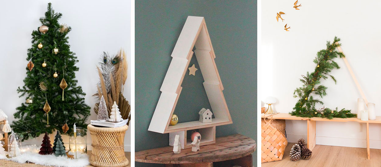 10 tutos pour fabriquer votre sapin de Noël écolo