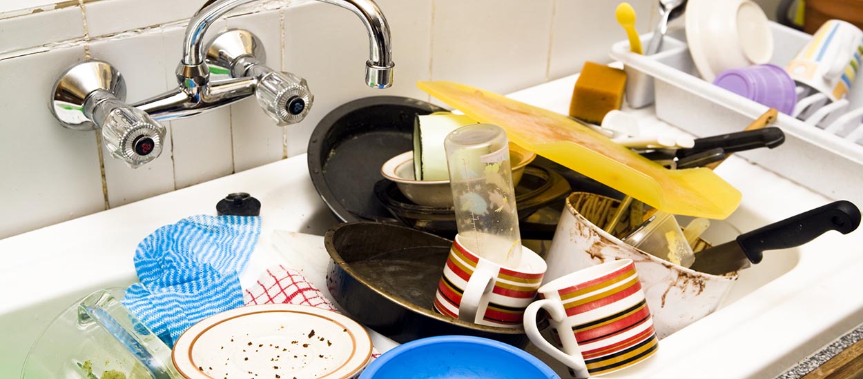 5 choses à faire pendant la vaisselle (pour se détendre ou gagner du temps)