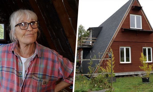 À 65 ans, cette architecte féministe et solidaire a construit sa maison en A pour 35 000 euros