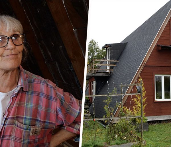 À 65 ans, cette architecte féministe et solidaire a construit sa maison en A pour 35 000 euros