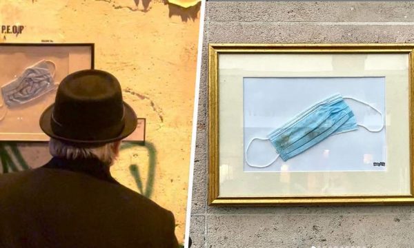 Cet artiste expose les masques ramassés par terre : saurez-vous les retrouver dans Paris ?