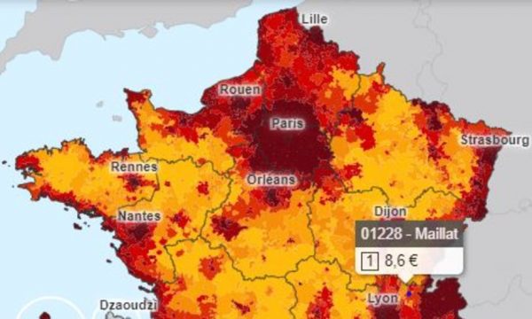 Quels sont les loyers dans votre commune ? Découvrez-le grâce à cette nouvelle carte nationale