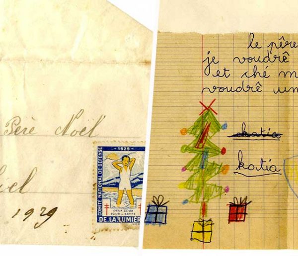 Ce collectionneur a retrouvé des lettres pour le père Noël qui ont plus d'un siècle