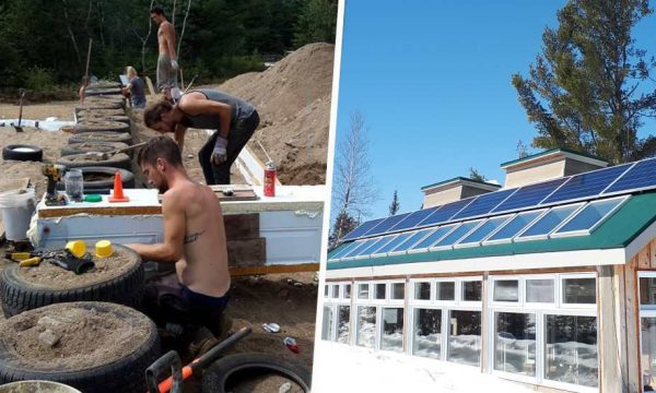 Il y a 3 ans, il construisait sa maison en pneus : à quoi ressemble-t-elle aujourd'hui ?